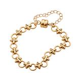Alex and Ani Women's Bracelets - Goldtone Spear Circle Chain Bracelet