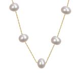 Sofia B Women's Necklaces - Cultured Pearl & 10k Gold Tin Cup Necklace