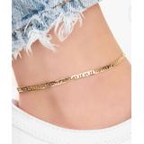 Sevil Designs Women's Anklets Gold/White - 18k Gold-Plated Mariner Chain Anklet