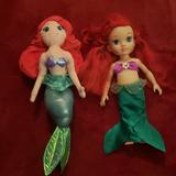 Disney Toys | Ariel Doll Bundle | Color: Green/Purple | Size: Osg