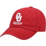 "Men's Top of the World Crimson Oklahoma Sooners Soccer Crew Adjustable Hat"