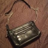 Rebecca Minkoff Bags | Authentic Black Leather Mini Crosby | Color: Black/Gold | Size: Os