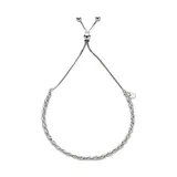 Primavera Italy Sterling Silver Open Link Bracelet