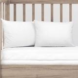 Nestl 100% Organic Cotton Toddler Pillow 100% Cotton in White | Wayfair Wayfair-NB-toddlerpillow-4