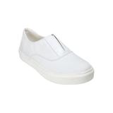 Wide Width Women's The Maisy Sneaker by Comfortview in White (Size 10 1/2 W)