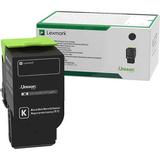 Lexmark 78C10K0 Black Return Program Toner Cartridge for Select Color Laser Printer 78C10K0
