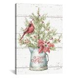 Lisa Audit Canvases multi - Lisa Audit A Christmas Weekend II Shiplap Wrapped Canvas