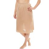 Plus Size Women's Half Slip 25" 2-Pack by Comfort Choice in Nude (Size M)
