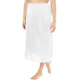 Plus Size Women's 2-Pack 31" Half Slip by Comfort Choice in White (Size 1X)