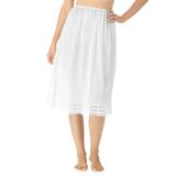 Plus Size Women's Snip-to-Fit Half Slip by Comfort Choice in White (Size 22/24)