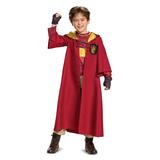 Disguise Costume Outfits - Harry Potter Red & Gold Quidditch Gryffindor Deluxe Dress-Up Set - Kids