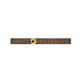 Simply Said Typography Wall Decor Picture - Gray Witch Moon 'Happy Halloween' Wall Sign