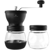 Grosche Groche Manual Conical Burr Coffee Grinder, Ceramic in Black, Size 7.0 H x 4.0 W x 5.7 D in | Wayfair GR 283
