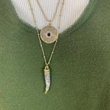 American Eagle Outfitters Jewelry | American Eagle Necklace Bundle | Color: Gold | Size: Long Layering Necklaces