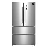 Forno 33" French Door 19 cu. ft. DOE certified Refrigerator, Size 71.68 H x 33.0 W x 29.75 D in | Wayfair FFFFD1907-33SB