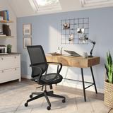 Inbox Zero Megan Task Chair Upholstered/Mesh, Nylon in Black, Size 39.97 H x 22.45 W x 22.25 D in | Wayfair F3D8A83AFAD54505BB1C34D798139D73