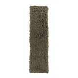 Linon New Flokati Wool Rug Runner - 2'4'' x 8'6'', Green, 2-4X8