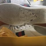 Gucci Shoes | Authentic Womens Gucci Sneaker | Color: White | Size: 10