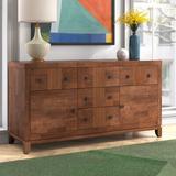 Mercury Row® 59" Wide 5 Drawer Sideboard Wood in Brown, Size 31.5 H x 59.06 W x 18.9 D in | Wayfair 584B5B4794CA4EFB9A533A764293D289