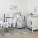 Harriet Bee Viaan 8 Piece Crib Bedding Set Cotton in Gray/White, Size 15.0 W in | Wayfair FB51B36BBB8A4EF0AAAC1E272B06FA68