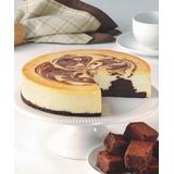 Junior's Cheesecake Desserts - Brownie Marble Swirl Cheesecake