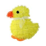Northlight Seasonal 11.5" Tinsel Easter Chick Spring Window Decoration in Yellow, Size 11.5 H x 0.5 W x 9.5 D in | Wayfair 32667742