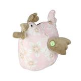 Northlight Seasonal 8" Country Floral Easter Hen Spring Decoration Fabric in Pink, Size 8.0 H x 5.5 W x 8.0 D in | Wayfair 32765582