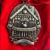 Disney Holiday | 2012 Disney Collectible Pewter Ornament | Color: Red | Size: Os