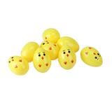 Northlight Seasonal 8ct Springtime Decorative Small Size Chick Easter Egg Decorations 2.5" Plastic in Yellow | Wayfair 32734099