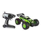 Hey! Play! Remote Control Monster Car - 1:16 Scale, 2.4 GHz RC Off-Road Rugged Toy Vehicle with Spring Suspension & Oversized Wheels, Black