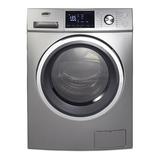 Summit Appliance Apartment Friendly 2.7 Cu. Ft. Washer & Electric Dryer in Platinum in Gray, Size 33.25 H x 24.0 W x 23.5 D in | Wayfair SPWD2203P