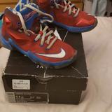 Nike Shoes | Lebron X111 Toddler 11c | Color: Blue/Red | Size: 11b