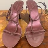 Nine West Shoes | Nine West Ankle Strap Sandal. Size 6. | Color: Pink/Purple | Size: 6