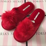 Victoria's Secret Shoes | Nwt Victorias Secret Slippers | Color: Red | Size: L (9-10)