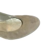 Jessica Simpson Shoes | Jessica Simpson Taupe Almond Grain Round Toe Heel | Color: Tan | Size: 9