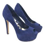 Jessica Simpson Shoes | Jessica Simpson | Carri Platform Pumps | Color: Blue | Size: 7