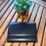 Coach Bags | Coach Smooth Leather Trifold Wallet. Black | Color: Black | Size: Os