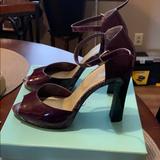 Jessica Simpson Shoes | Jessica Simpson Purple Platform Sandals! | Color: Black/Purple | Size: 8.5