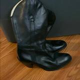 Jessica Simpson Shoes | Heeled Cowboy Boots | Color: Black | Size: 8
