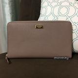 Kate Spade Bags | Kate Spade Kaden Laurel Way Travel Clutch Wallet | Color: Gray/Purple | Size: Os