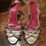 Kate Spade Shoes | Kate Spade Gold Sandals | Color: Gold | Size: 9