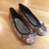 Jessica Simpson Shoes | Jessica Simpson Ballet Flats | Color: Black/Tan | Size: 7.5
