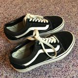 Vans Shoes | Old Skool Vans | Color: Black/White | Size: 6