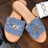 Kate Spade Shoes | Kate Spade Sandals | Color: Blue | Size: 6