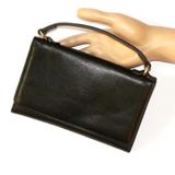 Giani Bernini Bags | Giani Bernini Black Leather Organizer Wallet Small | Color: Black/Gold | Size: 7 Wide X 4.5 Tall