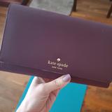 Kate Spade Bags | Kate Spade Mikas Pond Phoenix Clutch Wallet | Color: Purple | Size: Os
