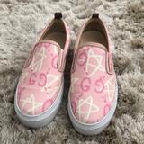 Gucci Shoes | Gucci Ghost Slip On Sneakers | Color: Pink | Size: 7