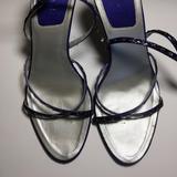 Gucci Shoes | Gucci Sling Back Heels. Size 7 12 | Color: Purple | Size: 7.5