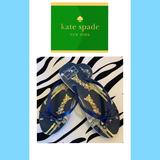 Kate Spade Shoes | Kate Spade Flip Flop | Color: Blue/Yellow | Size: 7