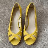 Nine West Shoes | Brand New Nine West Wedges | Color: Tan/Yellow | Size: 8